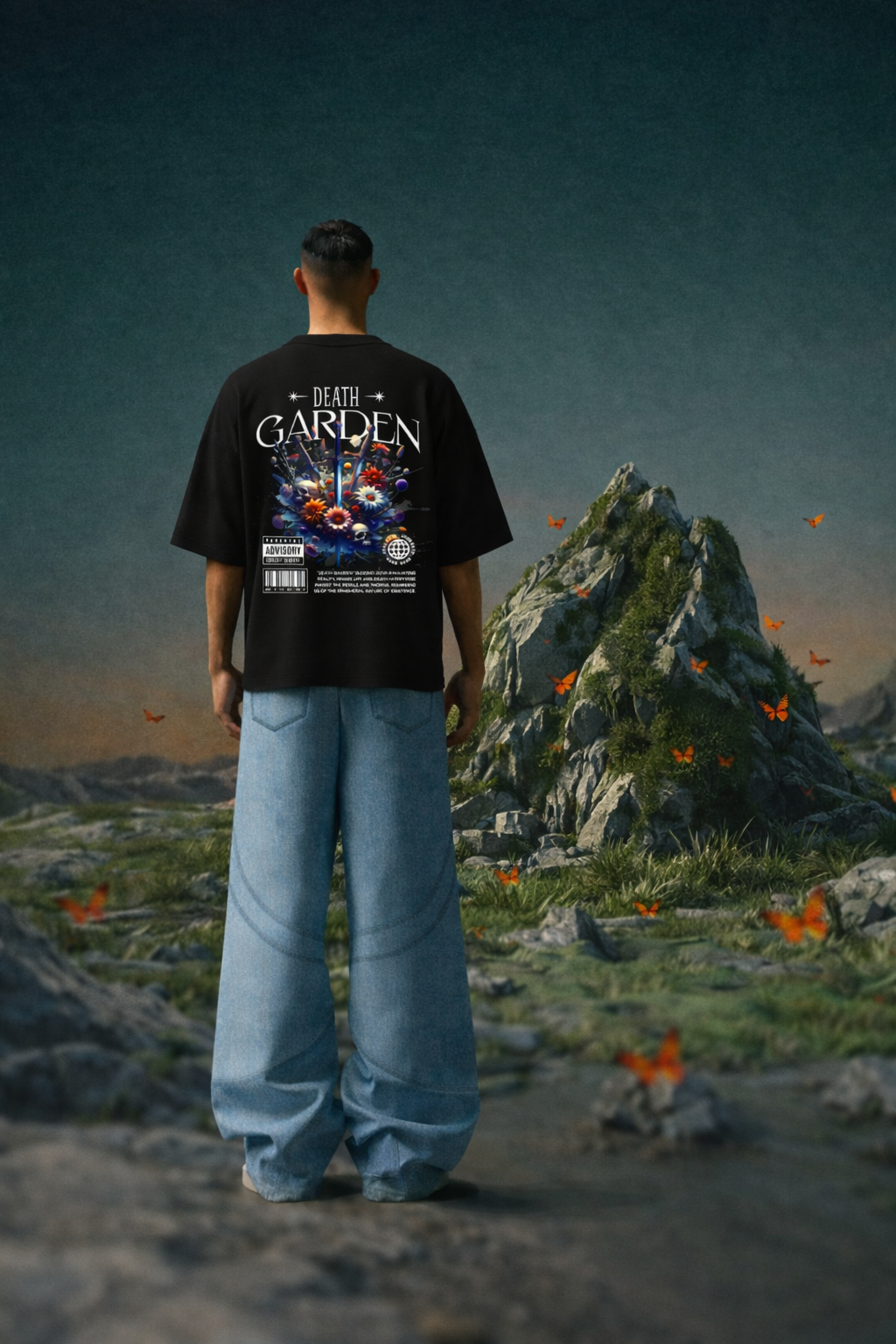 Death Garden Oversized T-Shirt