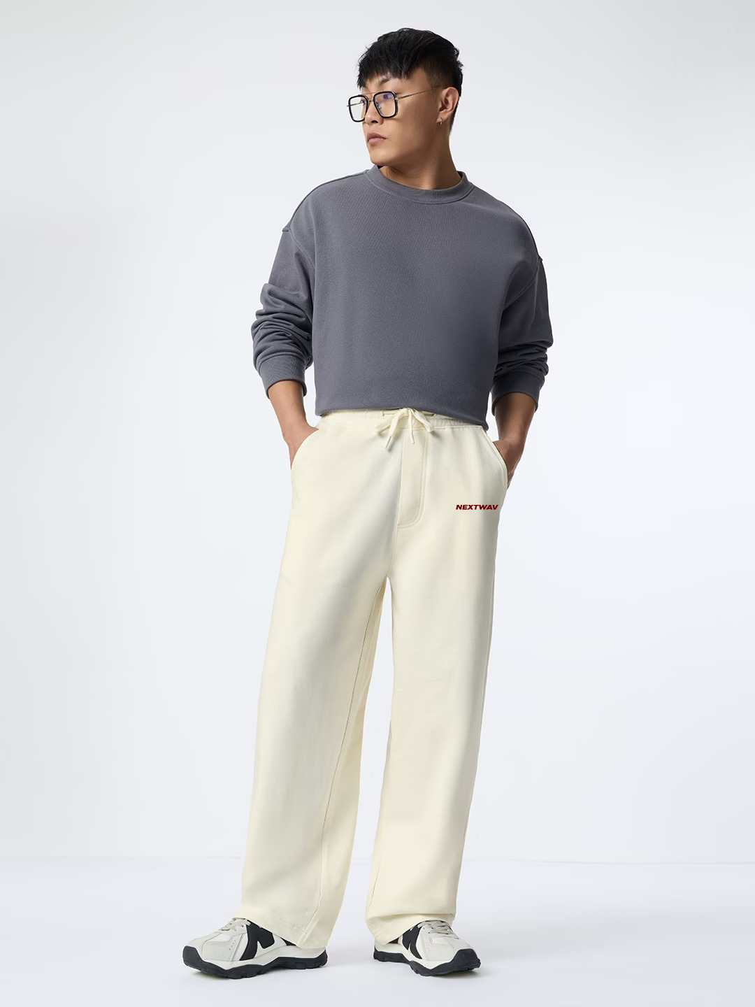 Korean Joggers: Milk Latte