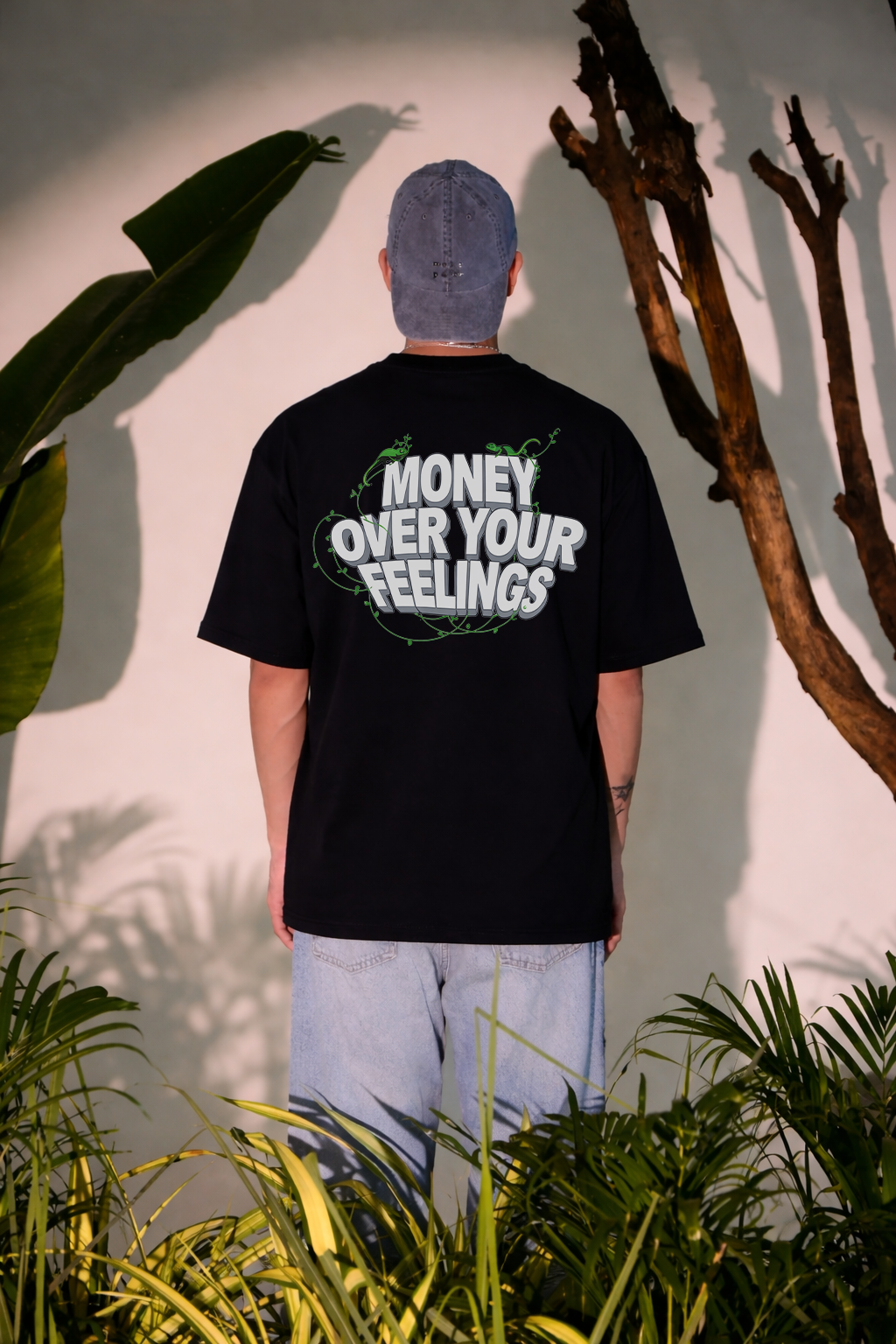 Essential Oversized Black Tee