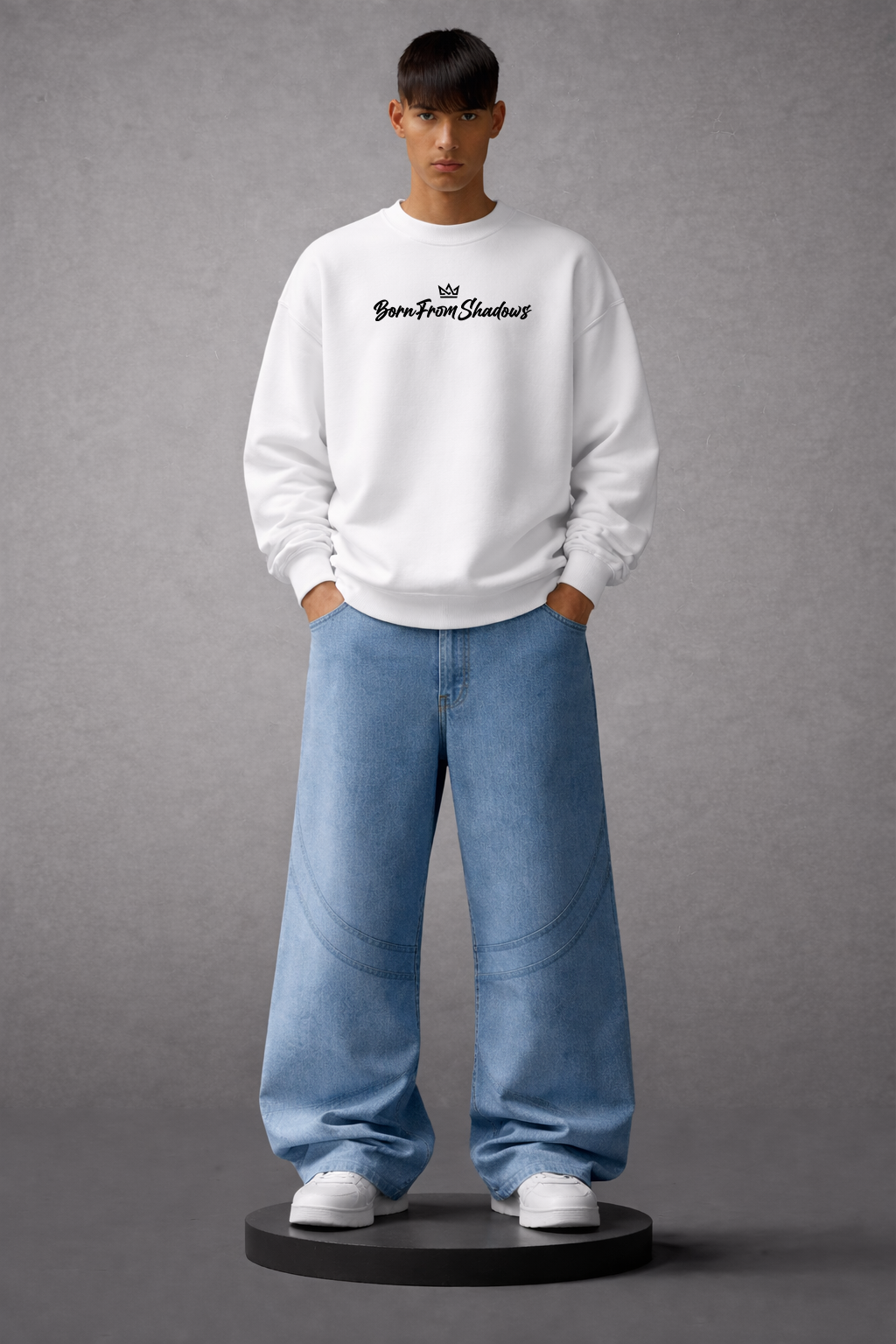 Born From Shadows Oversized Sweatshirt