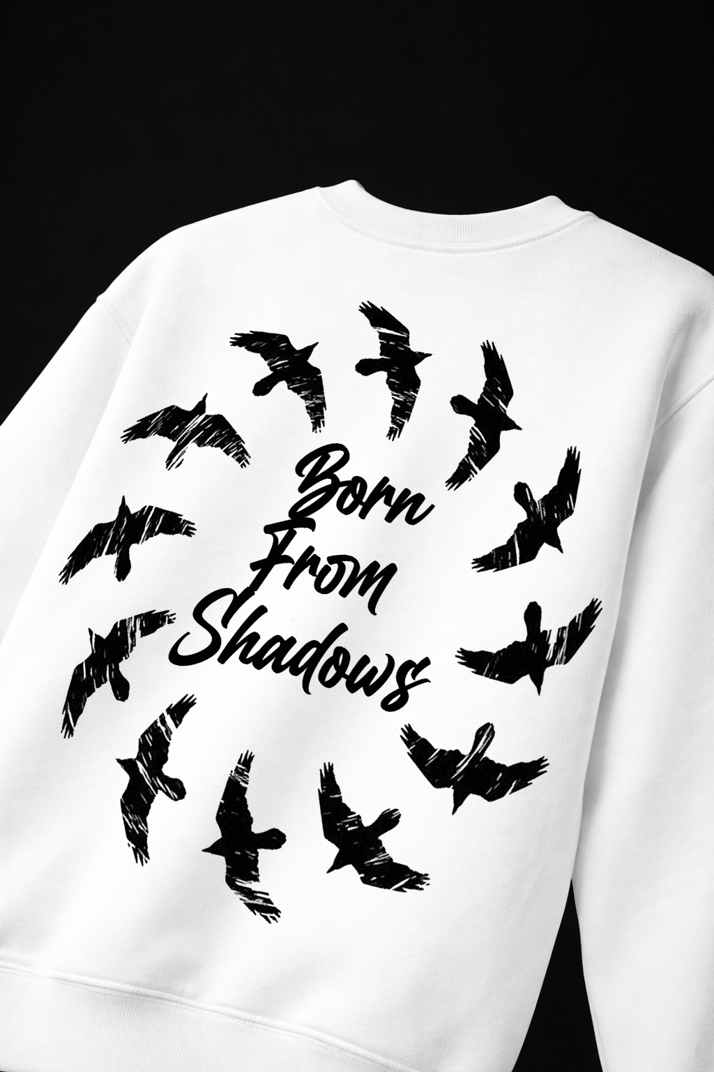 Born From Shadows Oversized Sweatshirt
