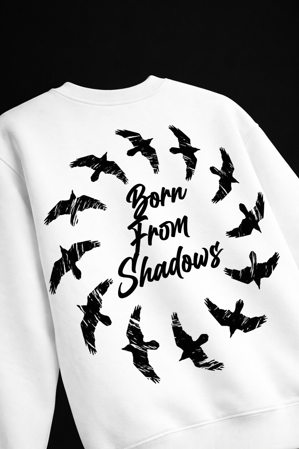 Born From Shadows Oversized Sweatshirt